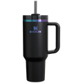 The Black Chroma Quencher H2.0 FlowState™ Tumbler | 40 OZ - Carry Anywhere
