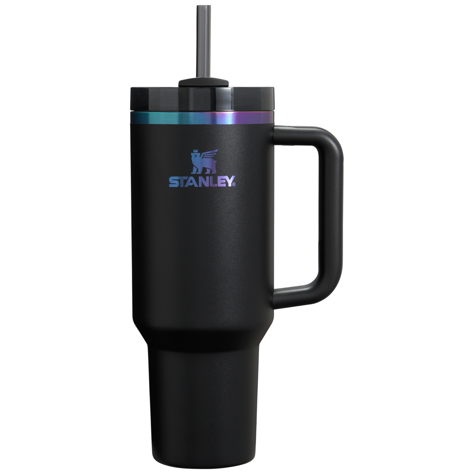The Black Chroma Quencher H2.0 FlowState™ Tumbler | 40 OZ - Carry Anywhere