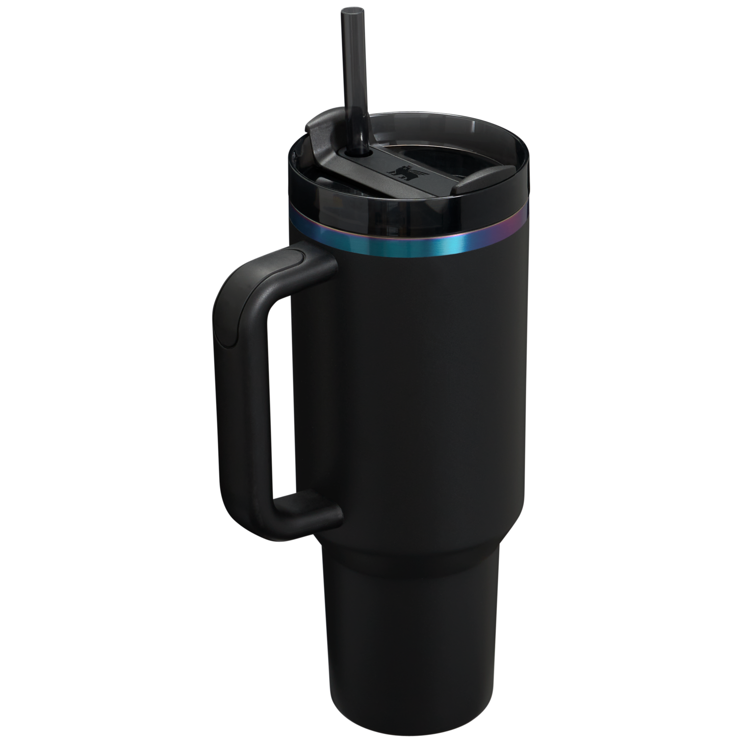 The Black Chroma Quencher H2.0 FlowState™ Tumbler | 40 OZ - Carry Anywhere