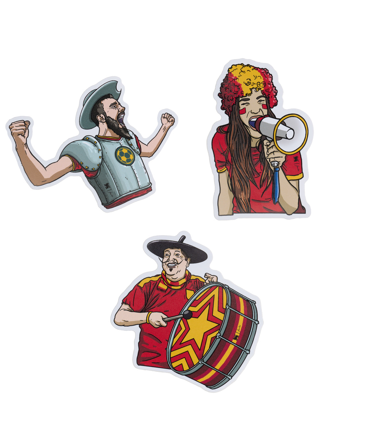 Stanley 1913 x Spain Fútbol Artist Sticker Pack - Made for Motion