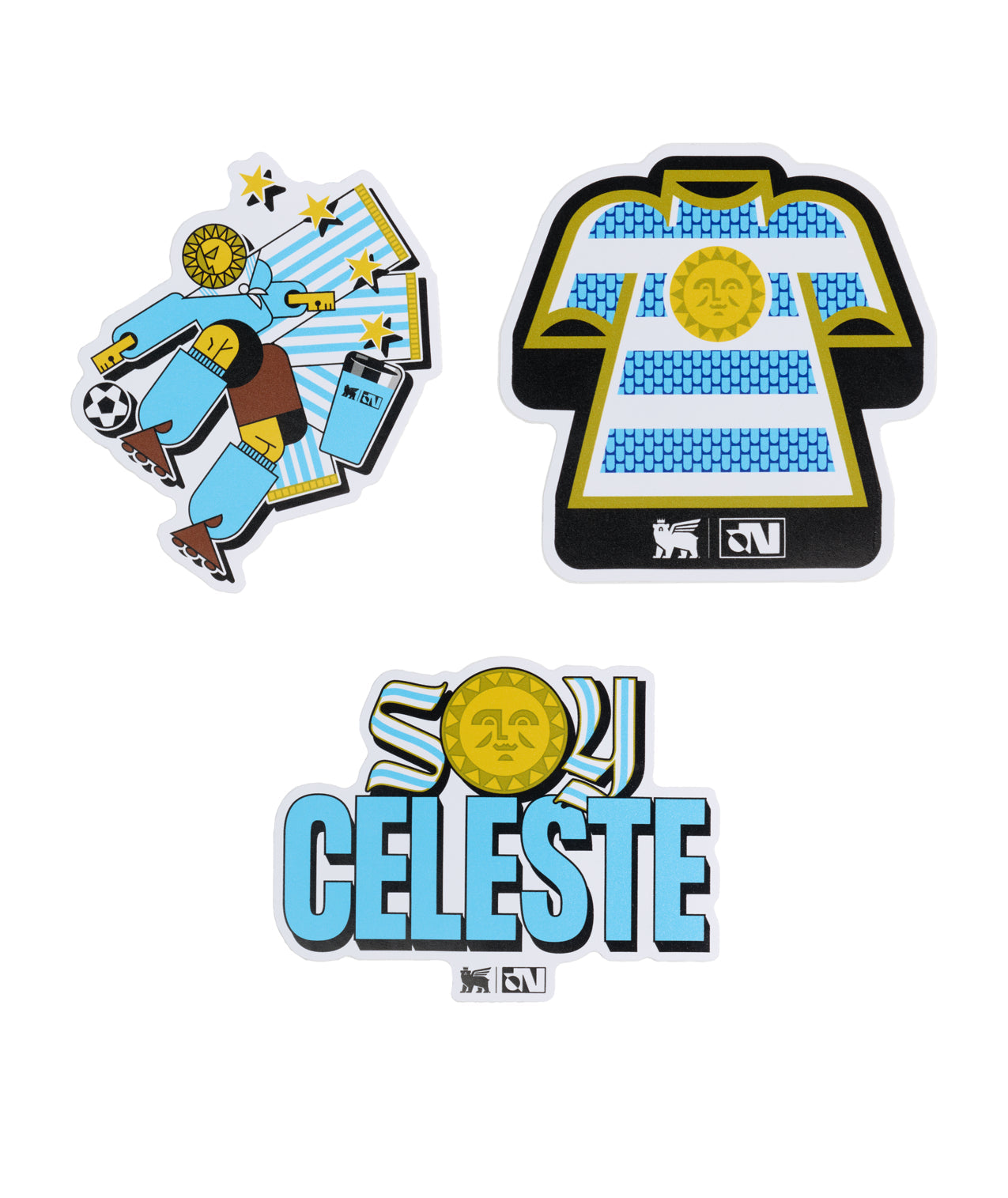 Stanley 1913 x Uruguay Fútbol Artist Sticker Pack - Made to Refill