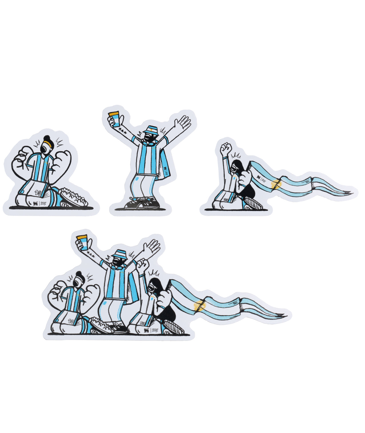 Stanley 1913 x Argentina Fútbol Artist Sticker Pack - Your Refill Routine