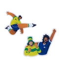 Stanley 1913 x Brazil Fútbol Artist Sticker Pack - Ready for Any Day