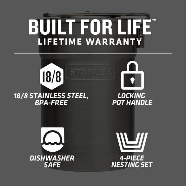 Adventure Nesting Two Cup Cookset - Stanley On Hand