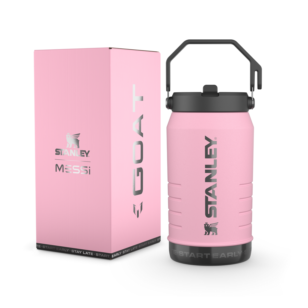 The Messi x Stanley IceFlow™ Flip Straw Jug | 64 OZ - Easy Water Days