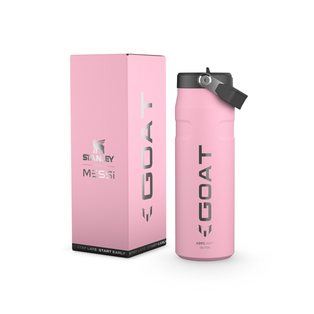 The Messi x Stanley IceFlow™ Flip Straw 2.0 Bottle | 24 OZ - Your Water Routine
