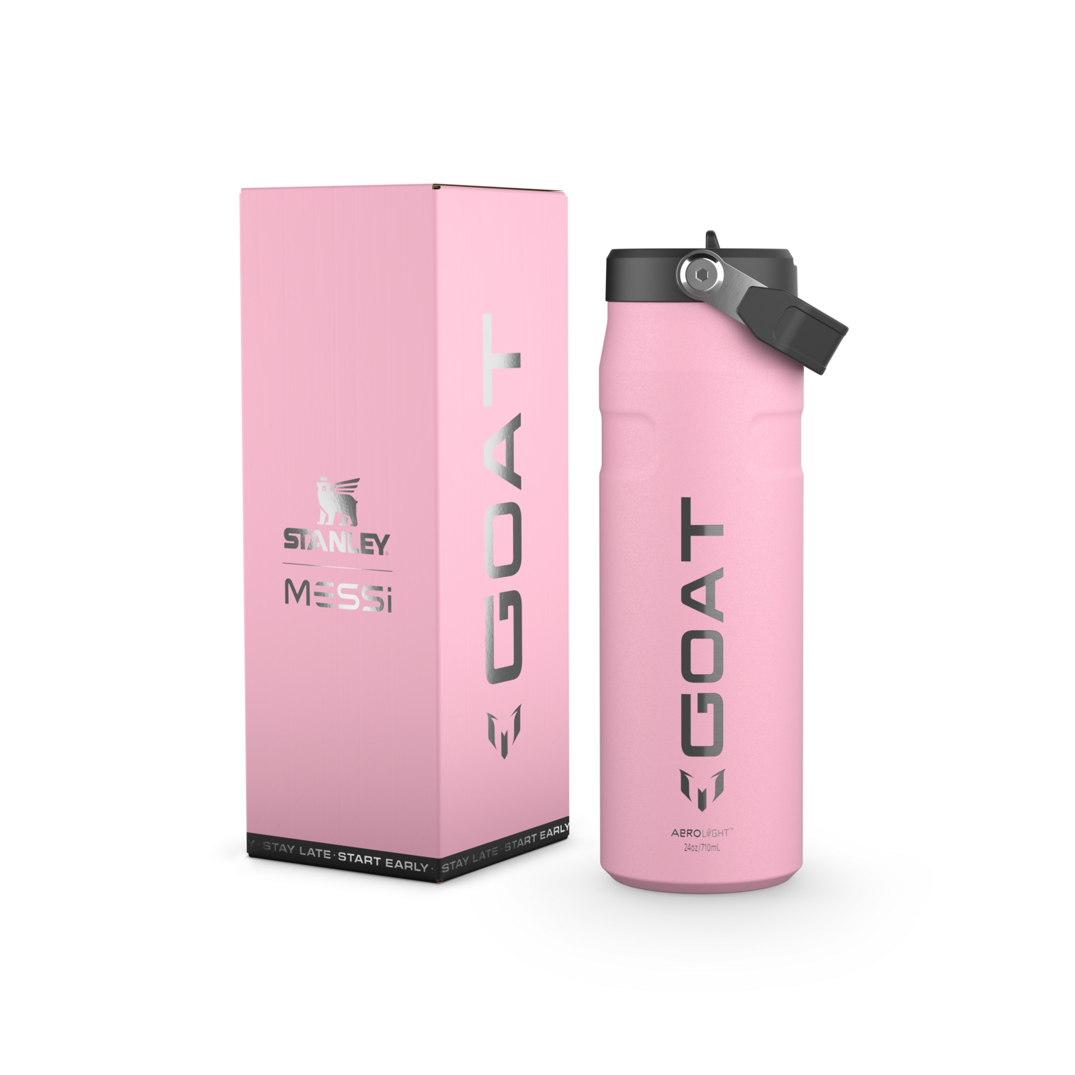 The Messi x Stanley IceFlow™ Flip Straw 2.0 Bottle | 24 OZ - Your Water Routine