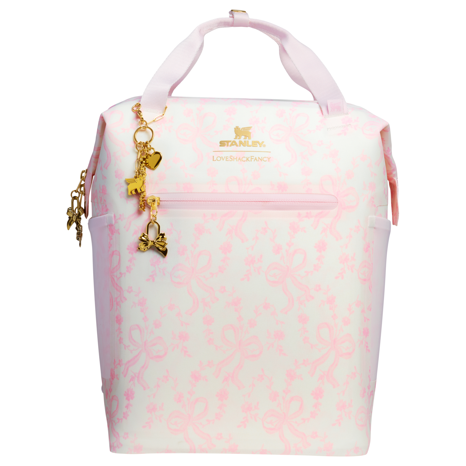 Stanley 1913 x LoveShackFancy Holiday All Day Madeleine Mini Cooler Backpack | 20 Can | 14 QT | 13.2 L - One Stanley Daily