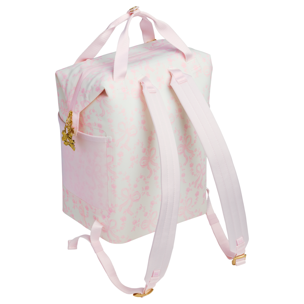 Stanley 1913 x LoveShackFancy Holiday All Day Madeleine Mini Cooler Backpack | 20 Can | 14 QT | 13.2 L - One Stanley Daily