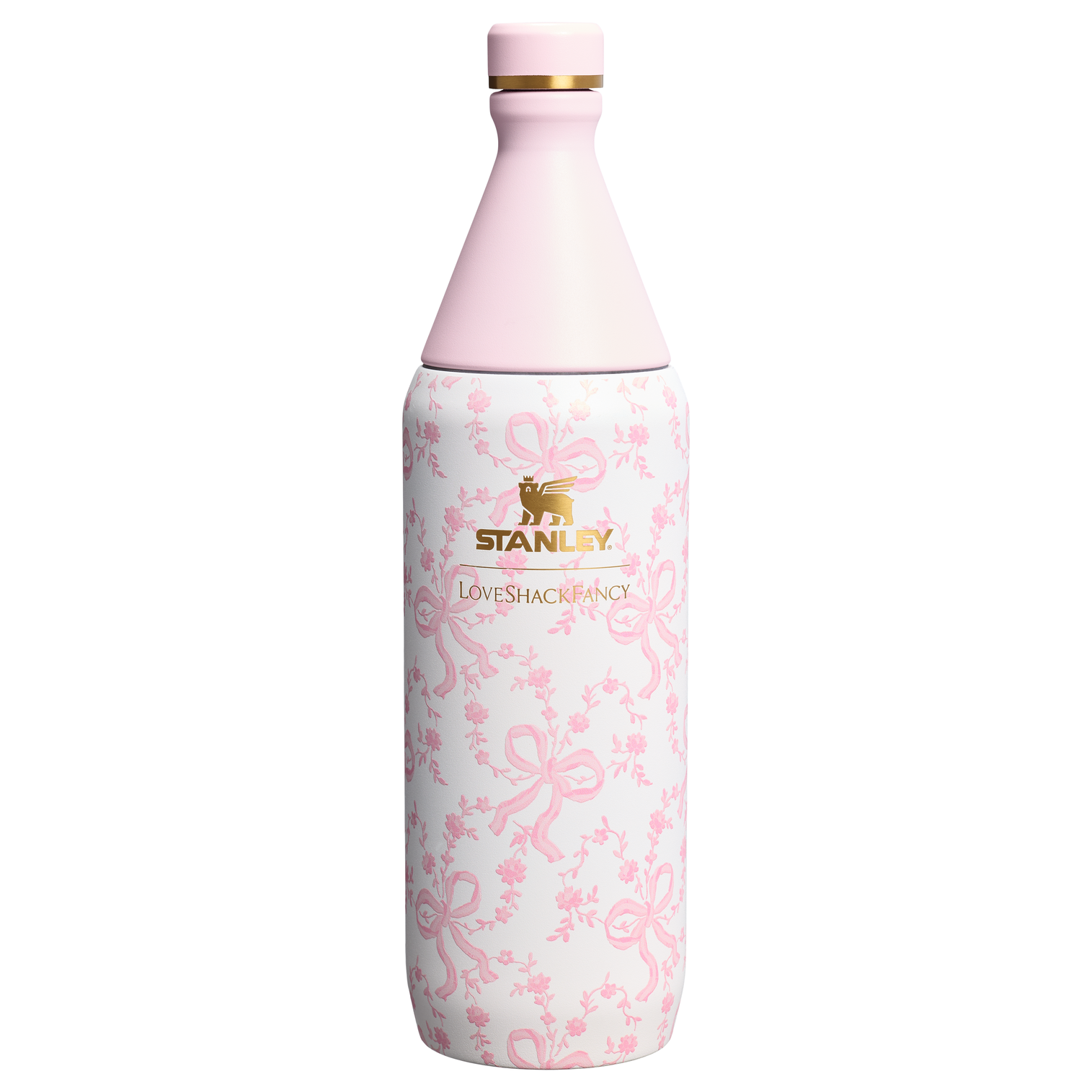 Stanley 1913 x LoveShackFancy Holiday All Day Slim Bottle | 34 OZ - Hydrate Anywhere