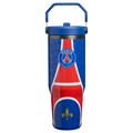 Stanley 1913 x Paris Saint-Germain IceFlow™ Flip Straw Tumbler | 30 OZ - Ready for Short Trips