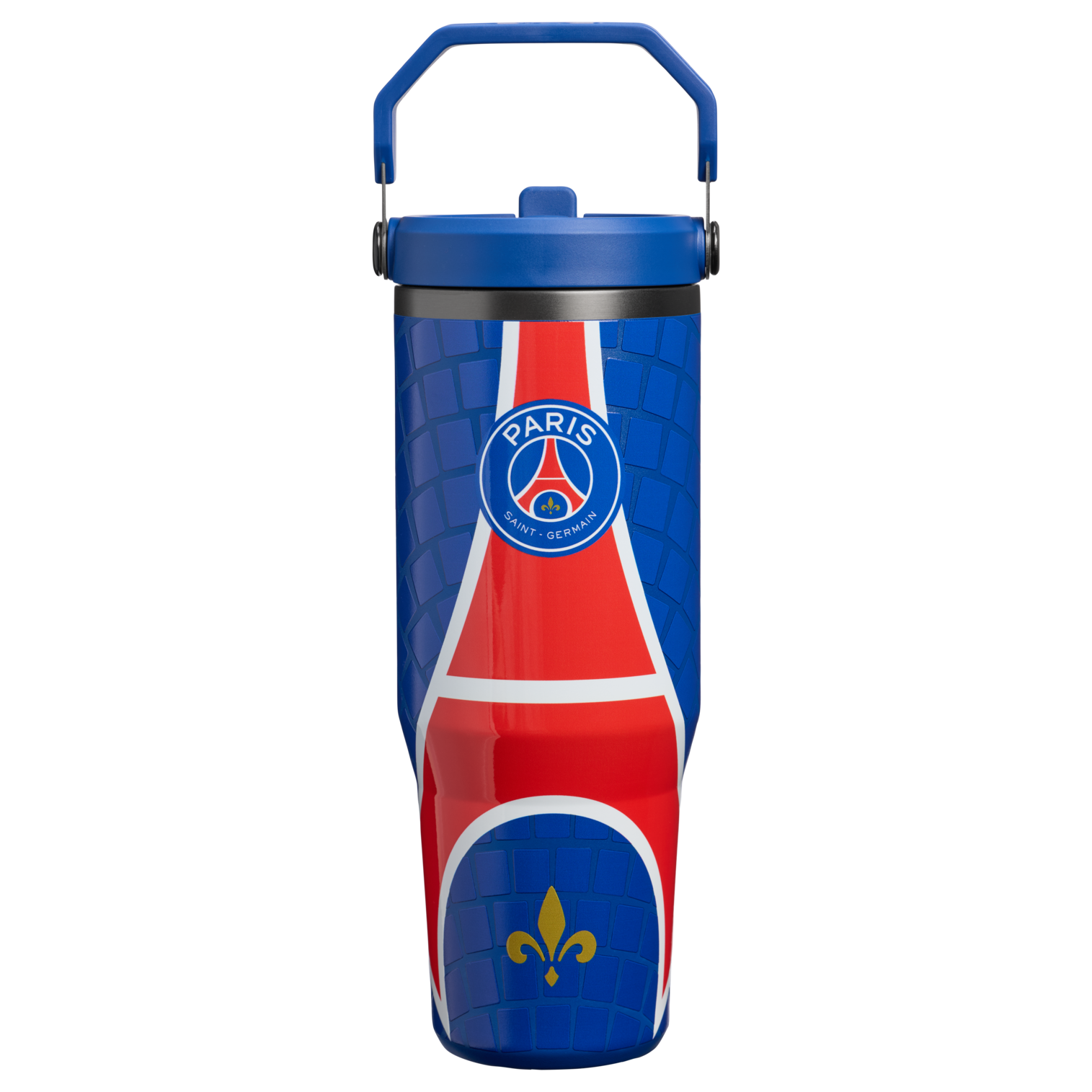 Stanley 1913 x Paris Saint-Germain IceFlow™ Flip Straw Tumbler | 30 OZ - Ready for Short Trips