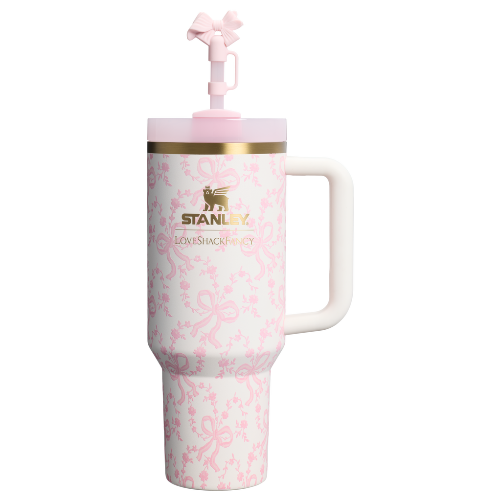 Stanley 1913 x LoveShackFancy Holiday Quencher® H2.0  FlowState™ Tumbler | 40 OZ - Daily Hydration Gear