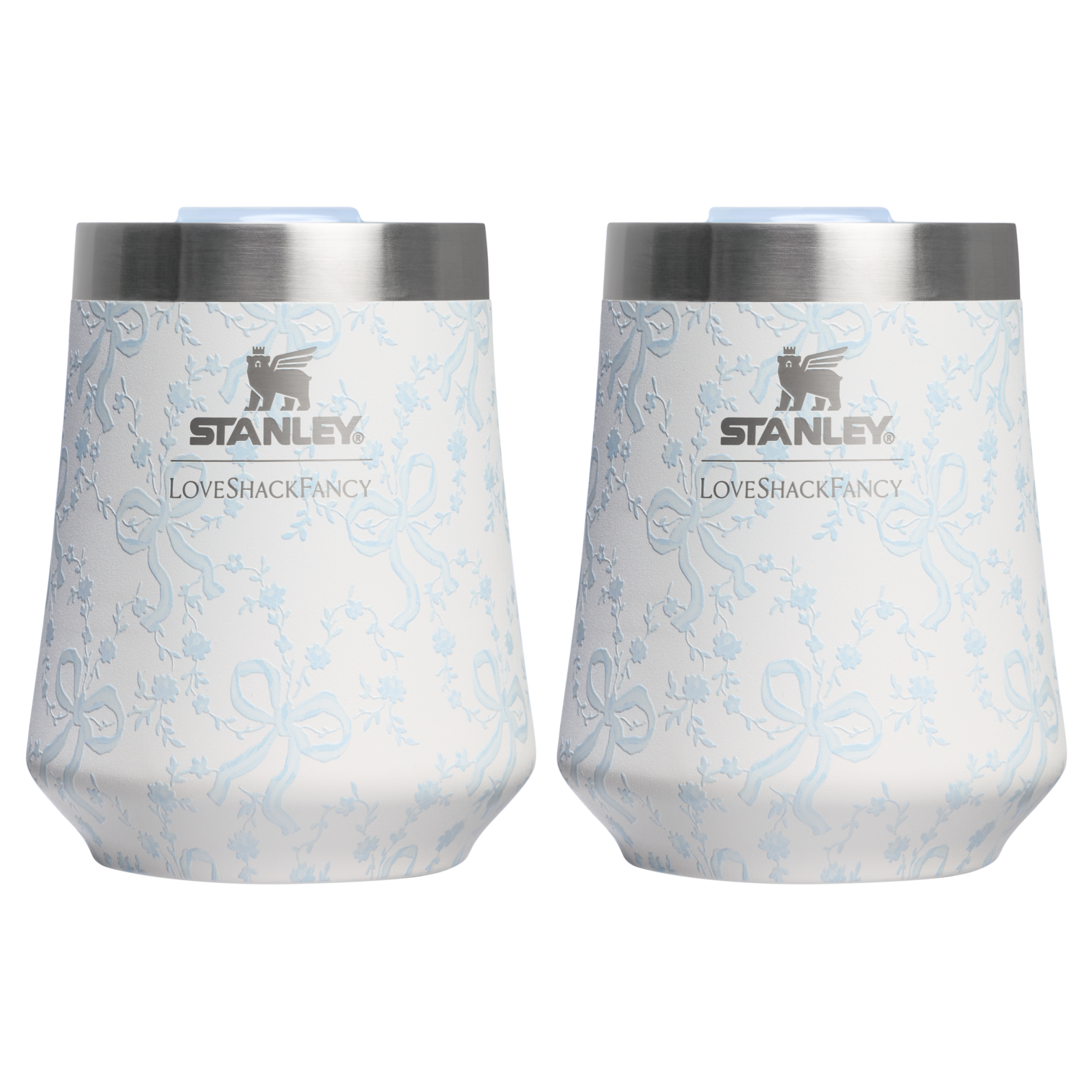 Stanley 1913 x LoveShackFancy Holiday The Reserve Wine Tumbler Set | 11 OZ (2-pack) - Simple Hydration Choice