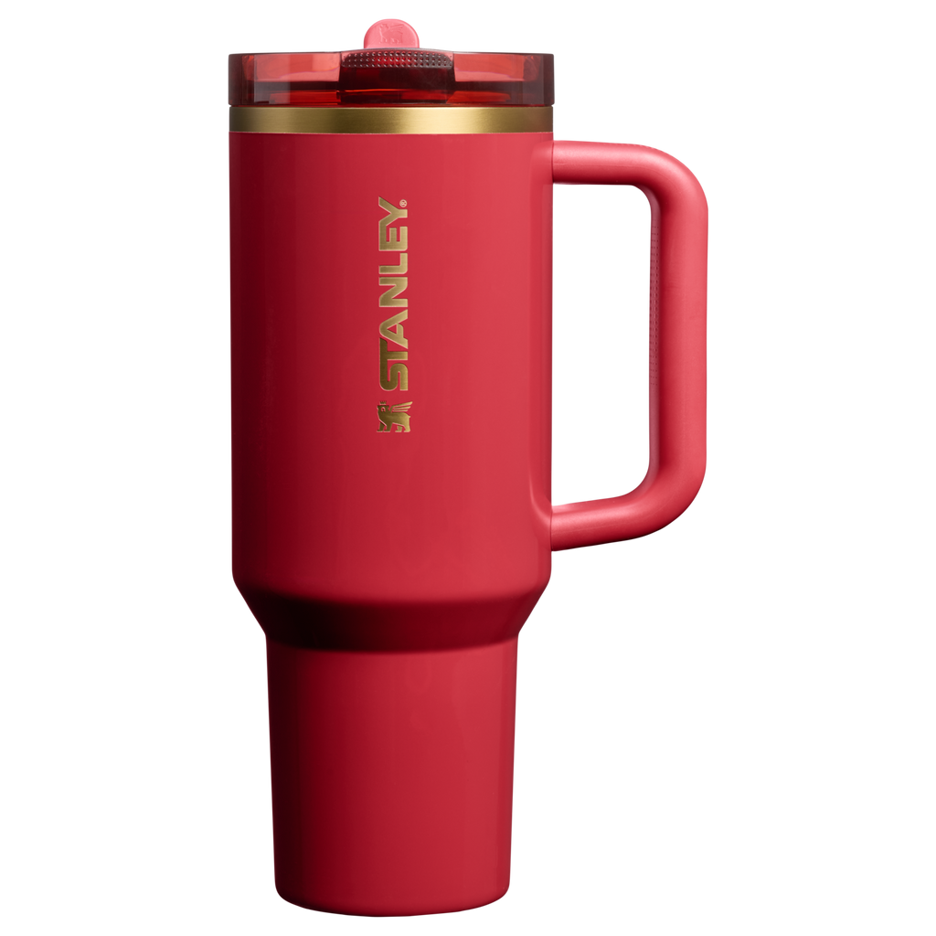 The Cheers & Cheer Quencher ProTour Flip Straw Tumbler | 40 OZ - Stanley Create - Daily Use Made Easy
